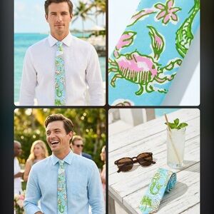 Men's Light Aqua Blue Neck Tie
